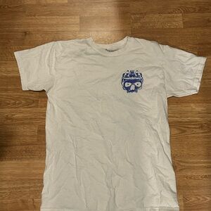 Men's White Graphic T-Shirt